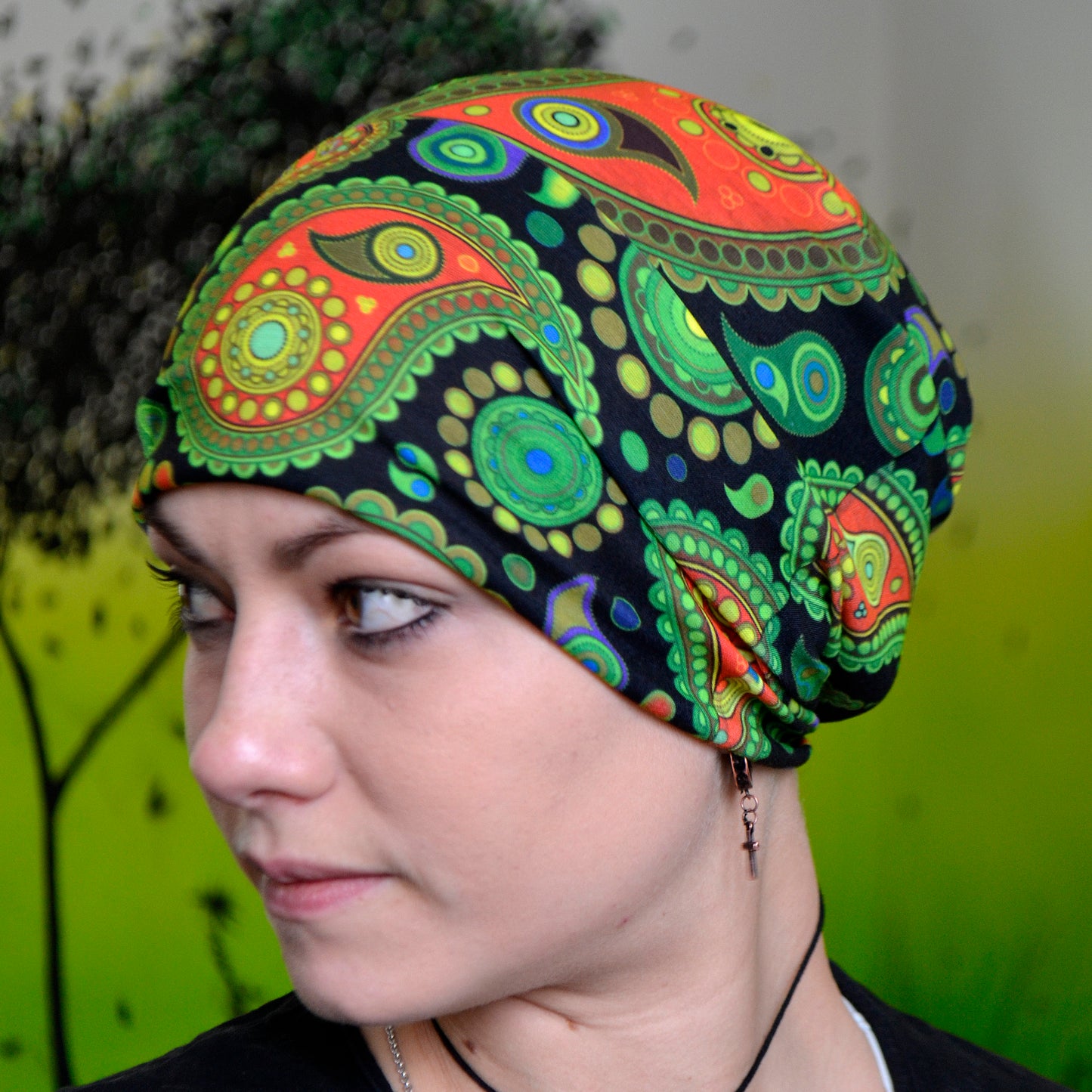 Cucumbers Neck Gaiters Blacklight UV Active - Artrama