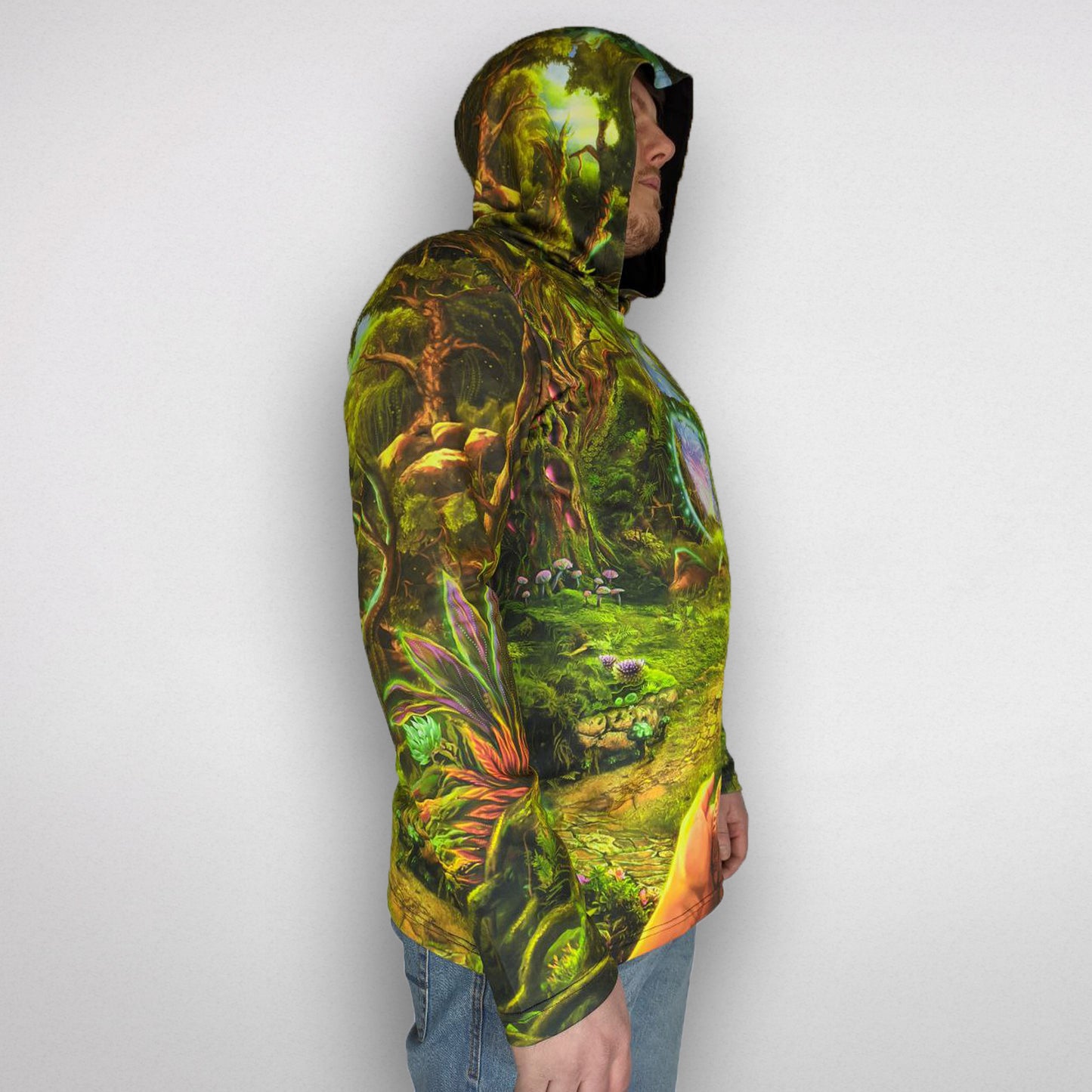 Forest Portal Long sleeve UV-active Blacklight - Artrama