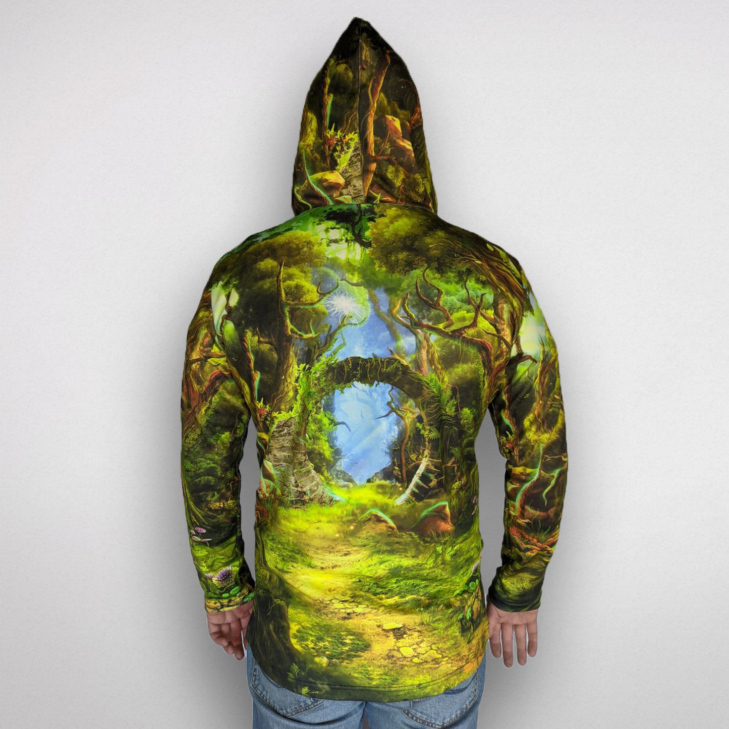 Forest Portal Long sleeve UV-active Blacklight - Artrama