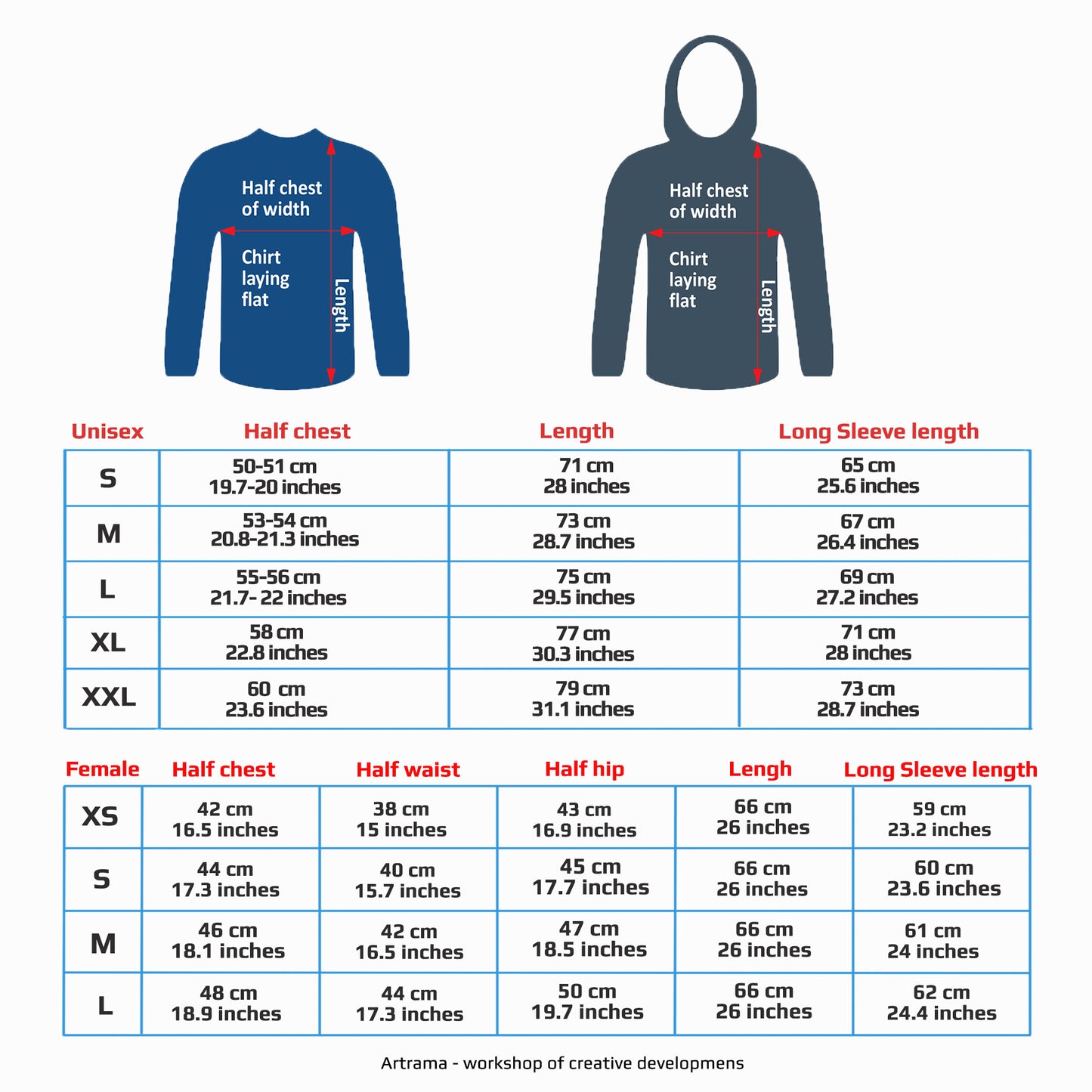 Old Mushrooms Long sleeve UV-active Blacklight - Artrama