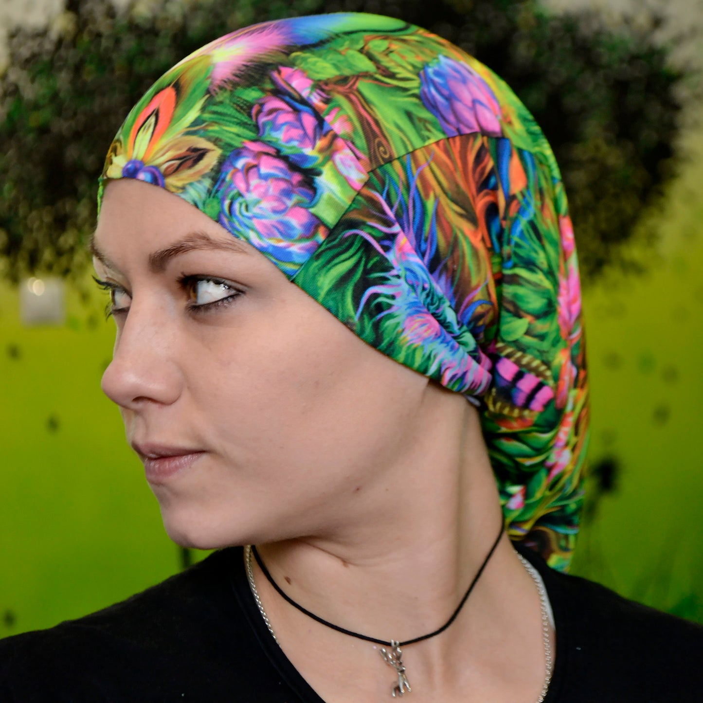 Succulent Neck Gaiters Blacklight UV Active - Artrama