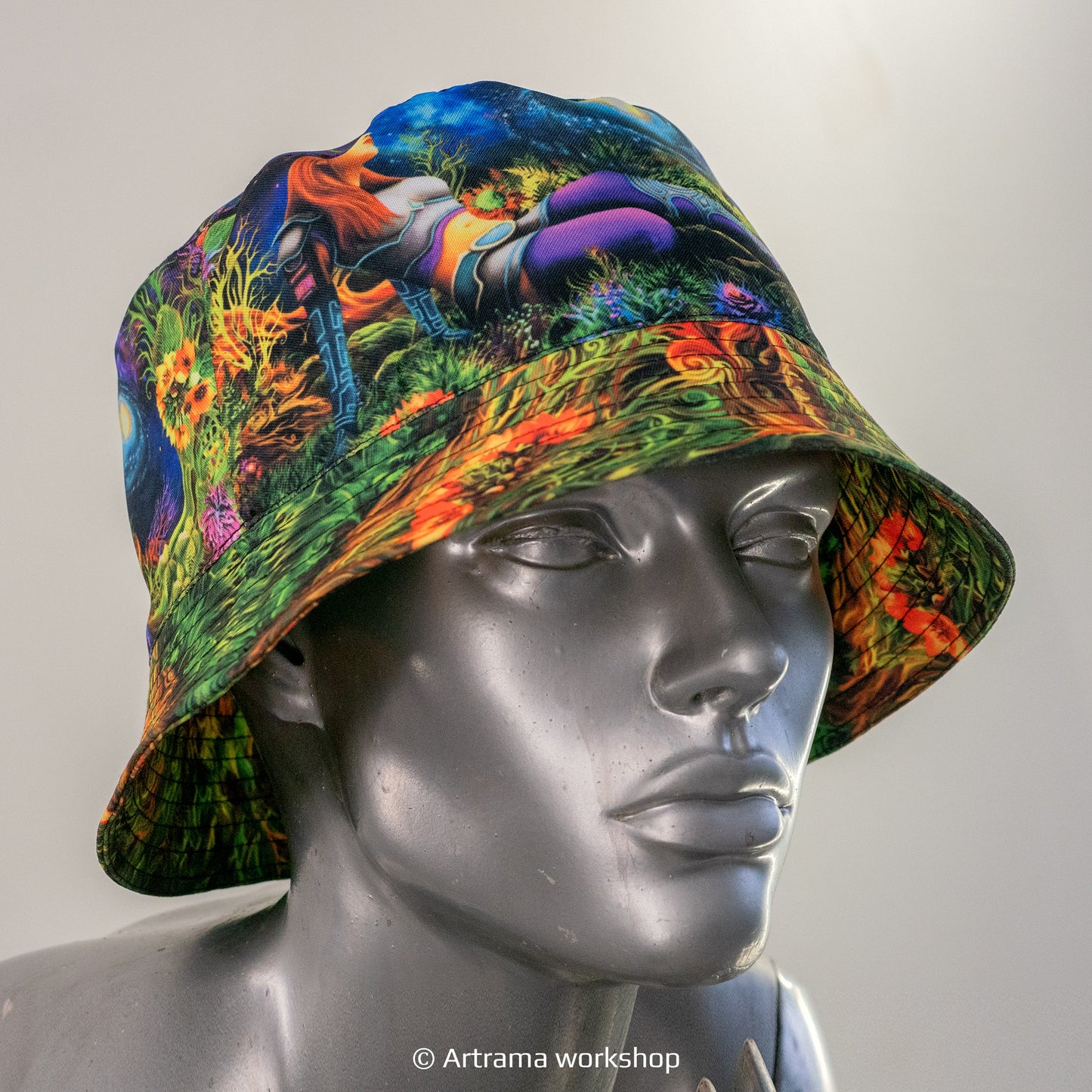 Alice in Psy Land Panama Blackligh UV active - Artrama