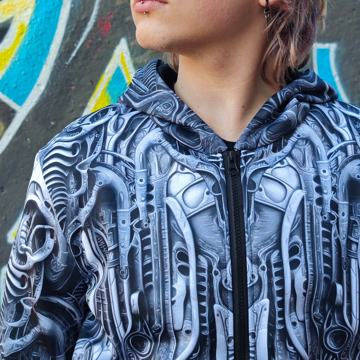 Zip-Up track jacket Alien skin