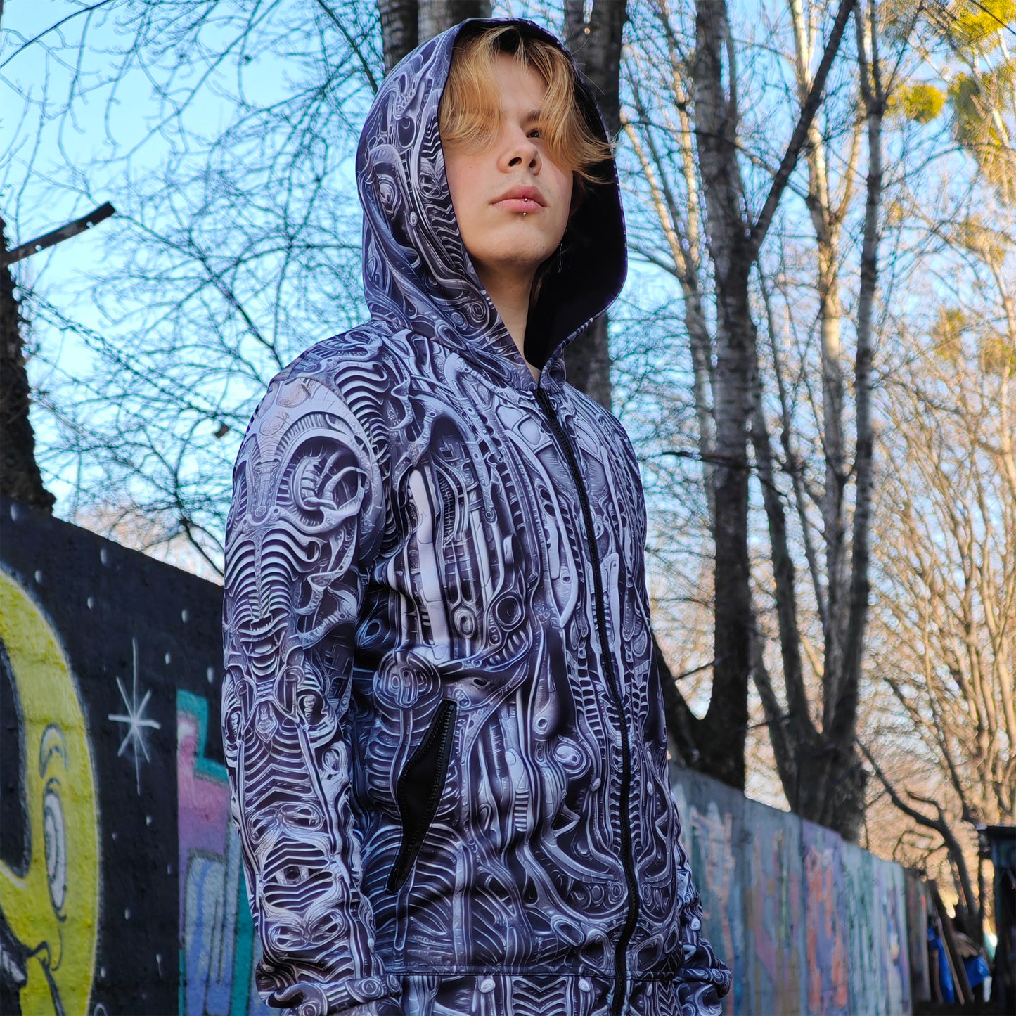 Zip-Up track jacket Alien skin