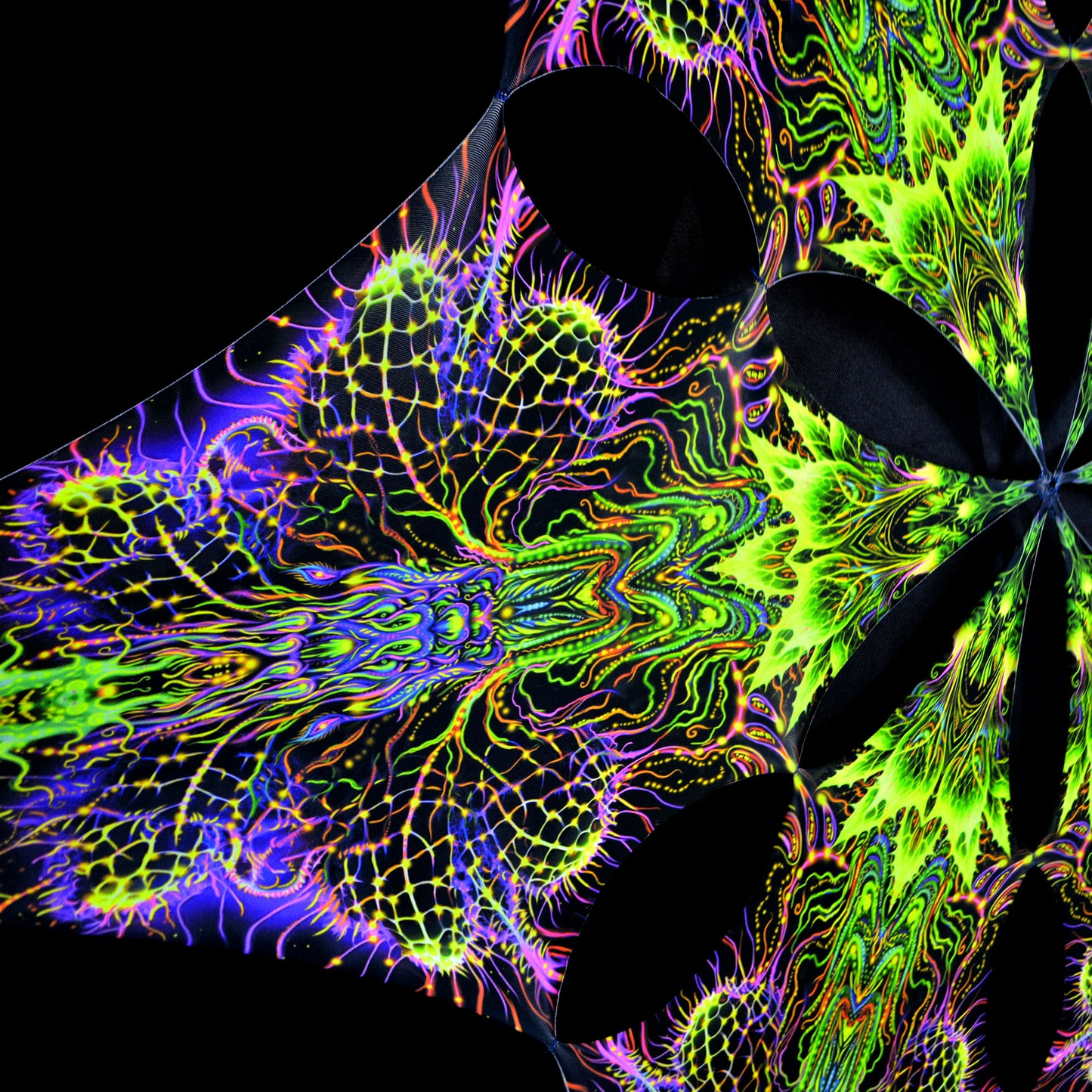 Devil's trumpet Canopy UV Active Blacklight Decor - Artrama