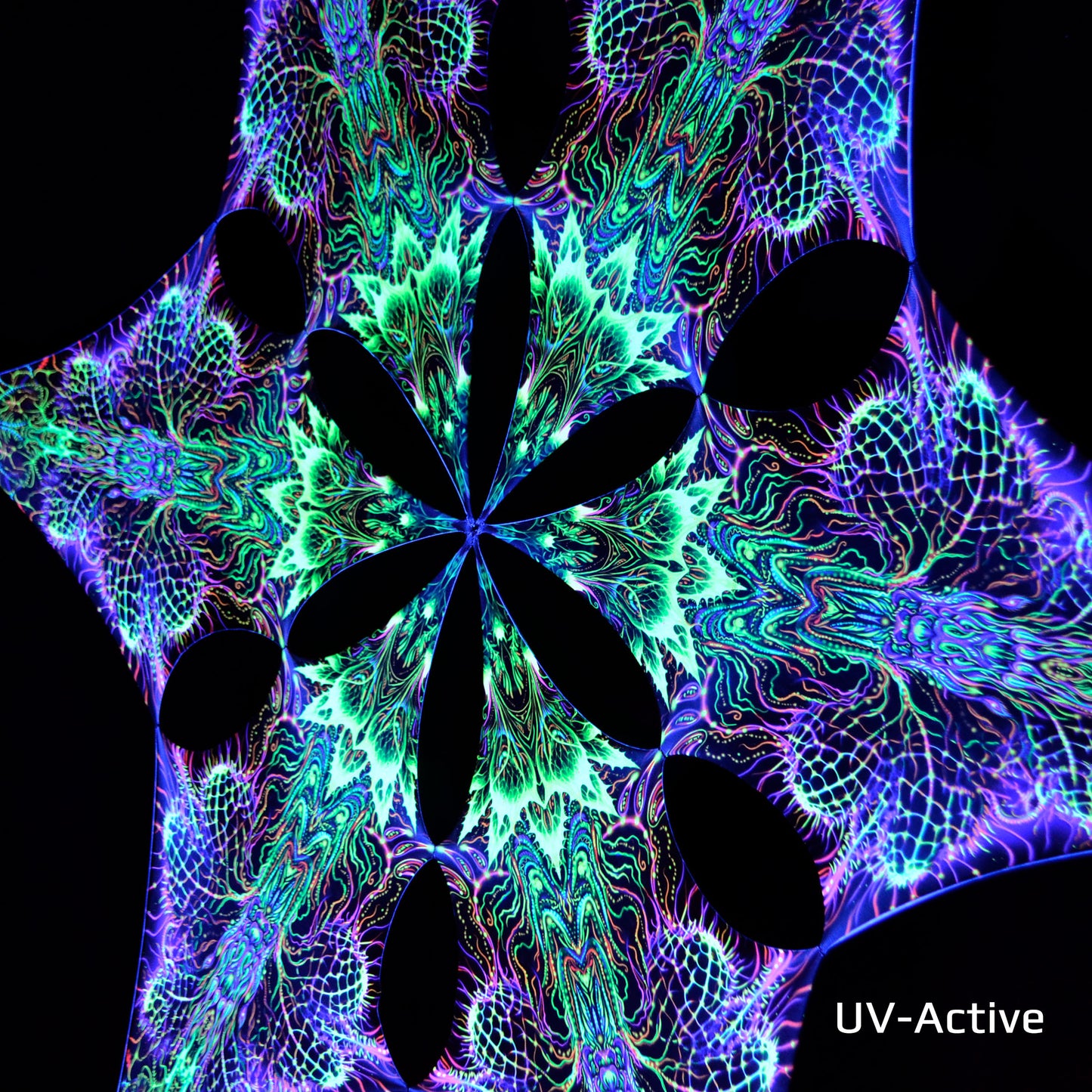 Devil's trumpet Canopy UV Active Blacklight Decor - Artrama