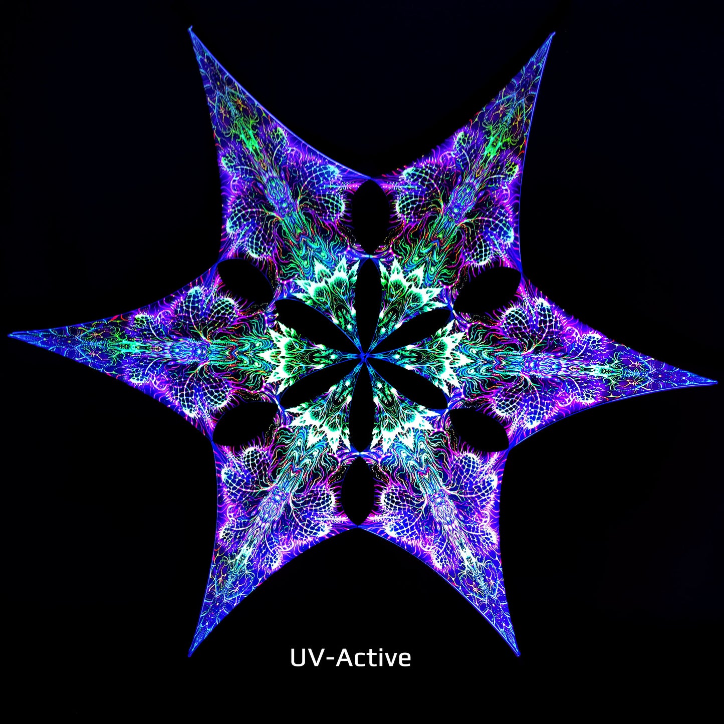 Devil's trumpet Canopy UV Active Blacklight Decor - Artrama