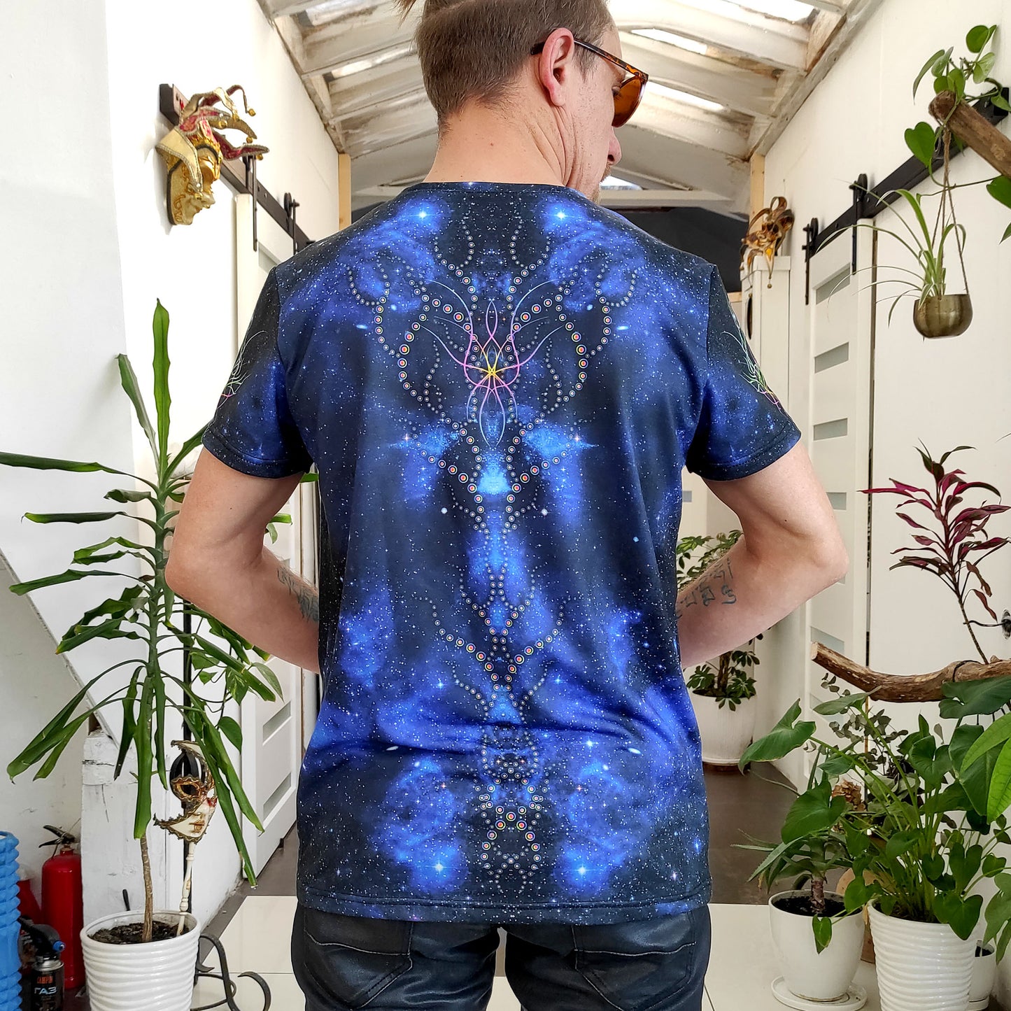 Psy Hunter T-shirt UV active Blacklight
