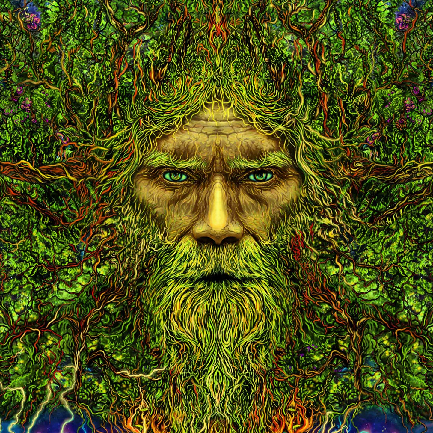 Yggdrasil Backdrop UV-Active Blacklight - Artrama