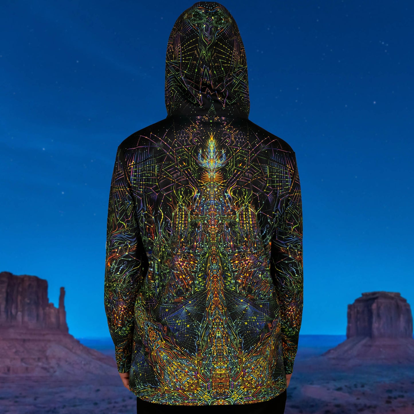 Spaceport Long sleeve Blacklight UV active