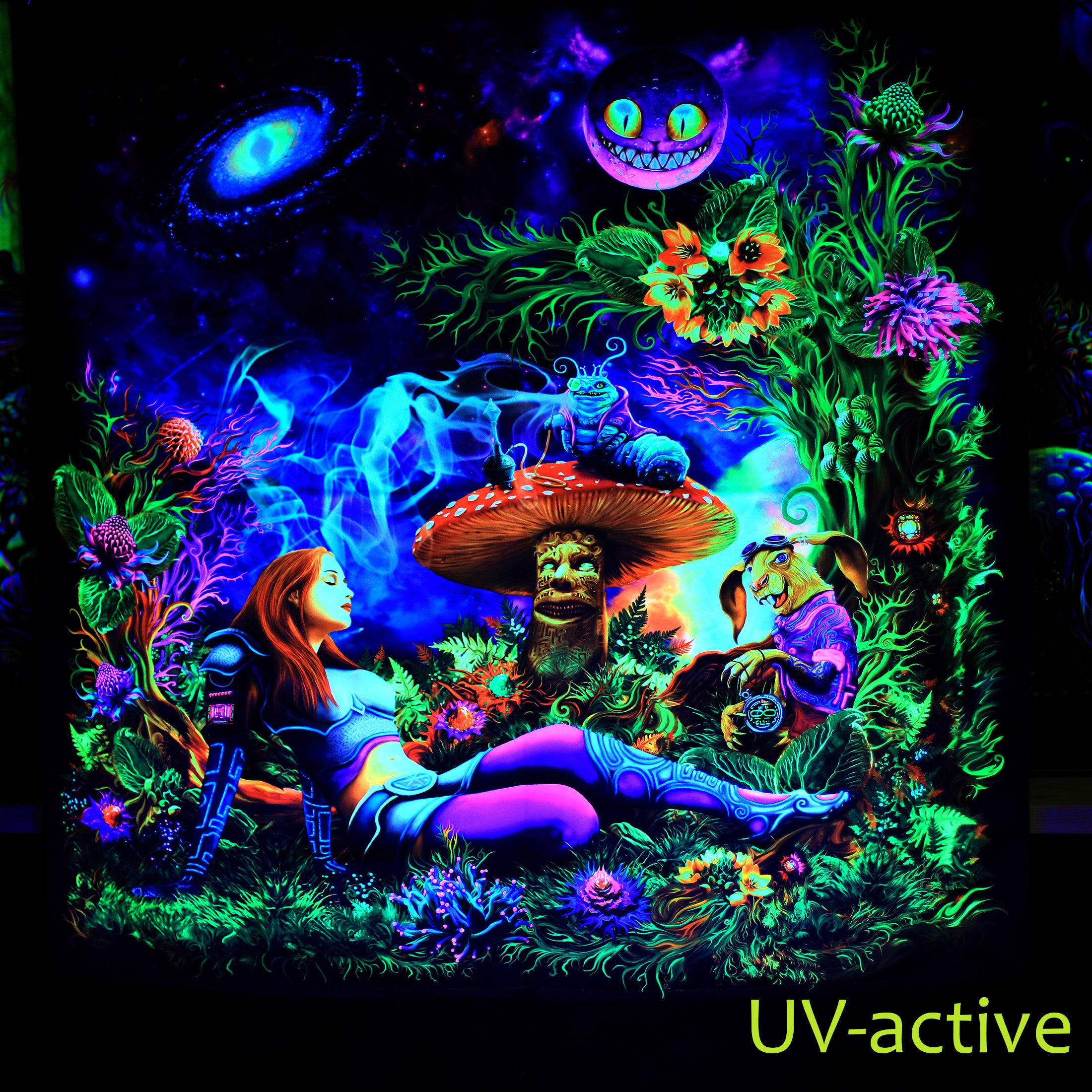 Wizard Forest UV-Active Blacklight – Artrama