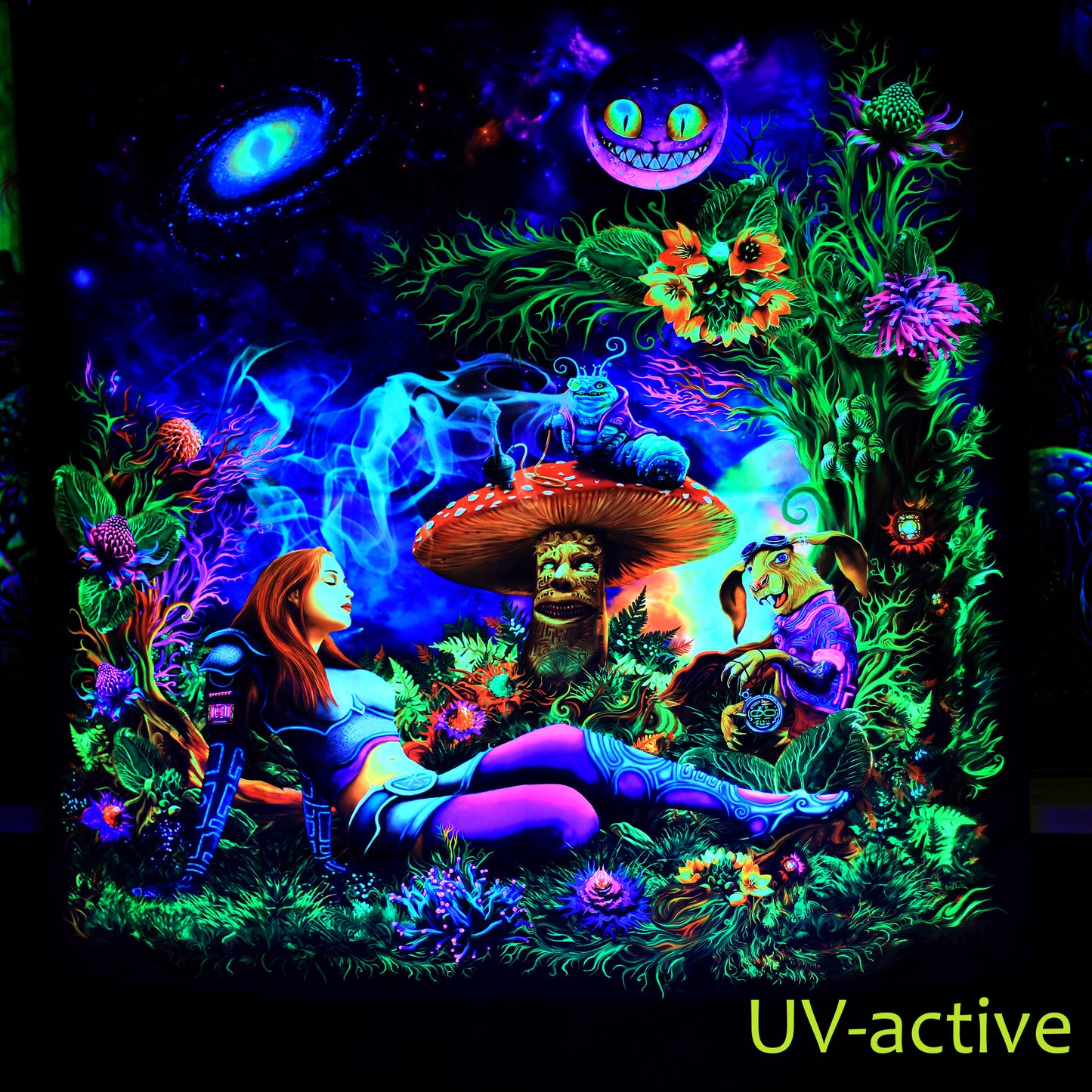 Wizard Forest UV-Active Blacklight