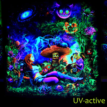 Wizard Forest UV-Active Blacklight