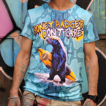 Honey Bagget T-shirt UV active Blacklight