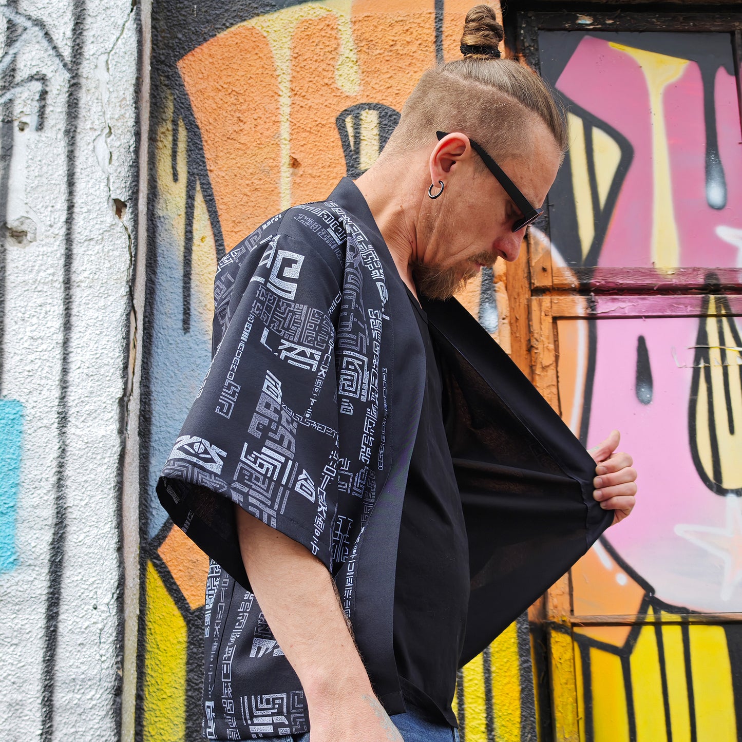 Alien Symbol Japanese Haori