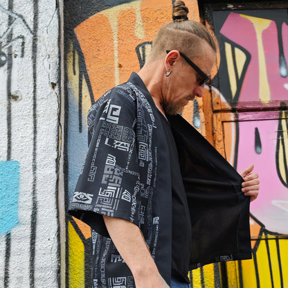 Alien Symbol Japanese Haori