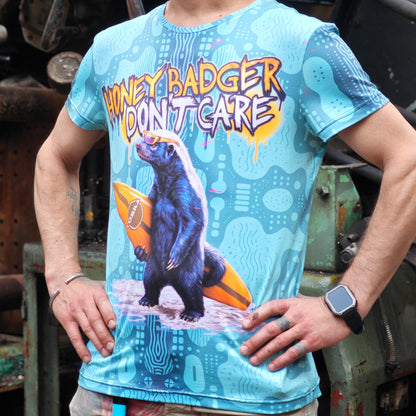 Honey Bagget T-shirt UV active Blacklight