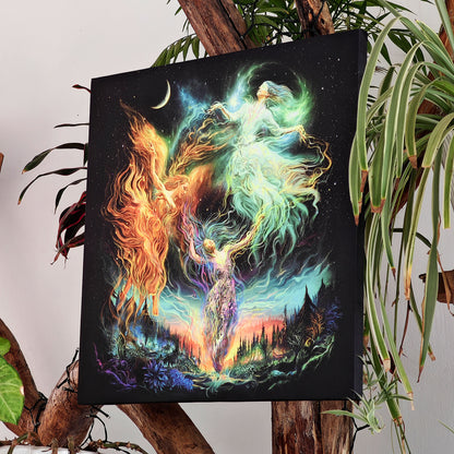 Trinity UV-Active Wrapped Canvas