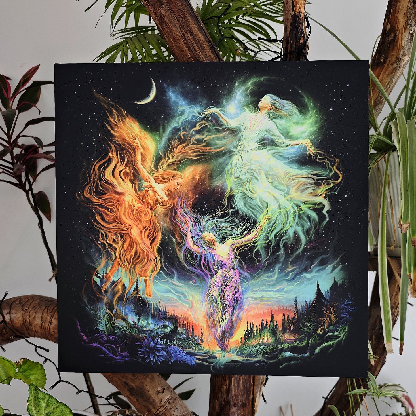 Trinity UV-Active Wrapped Canvas