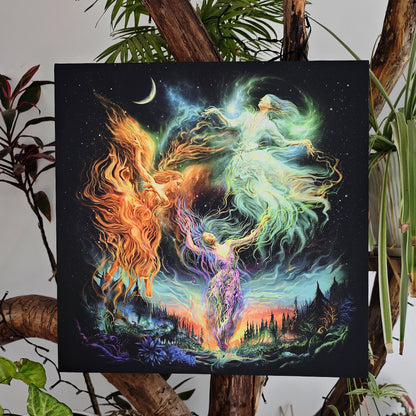 Trinity UV-Active Wrapped Canvas