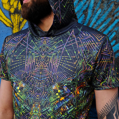 Spaceport T-shirt Blacklight UV active