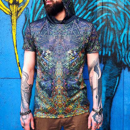 Spaceport T-shirt Blacklight UV active