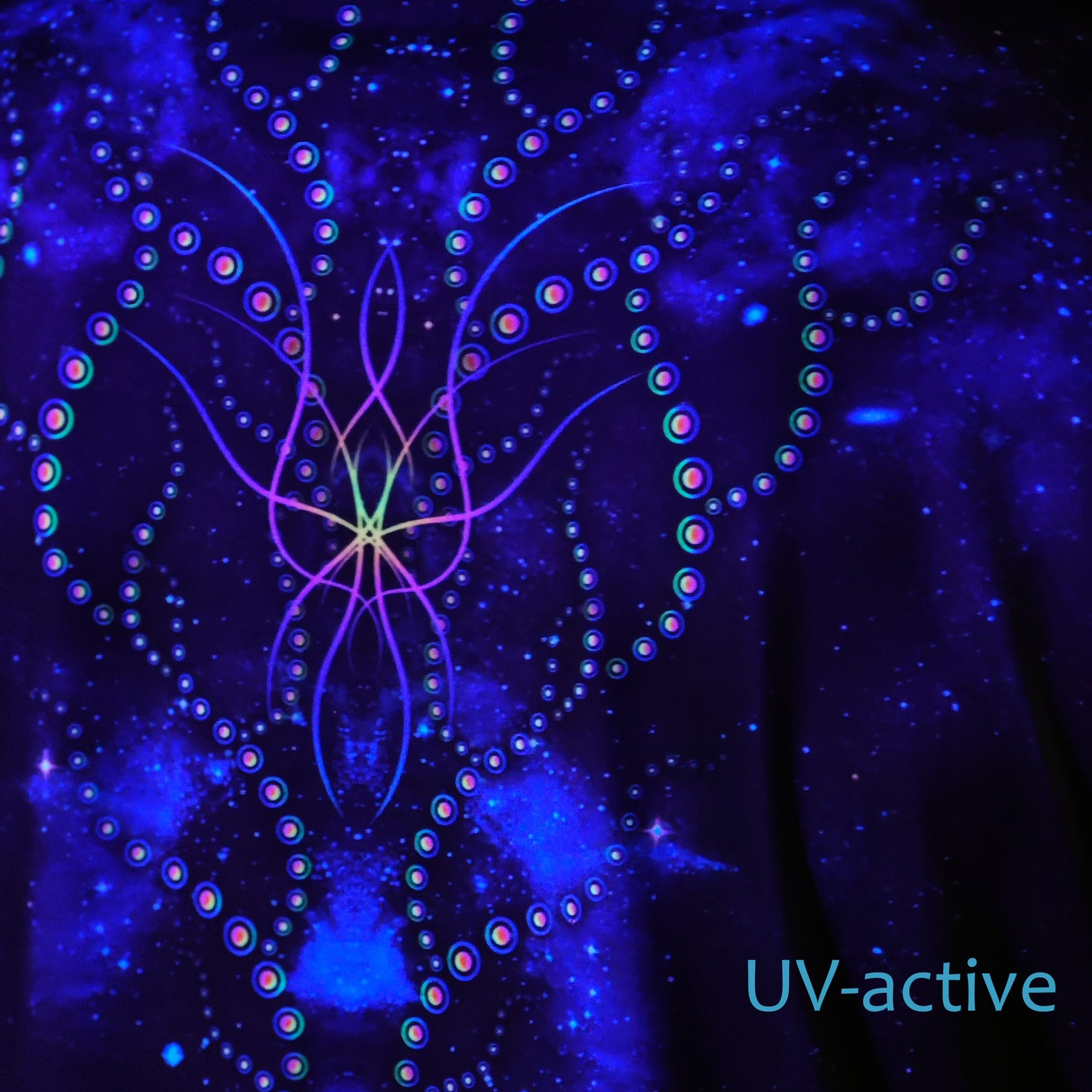 Psy Hunter T-shirt UV active Blacklight