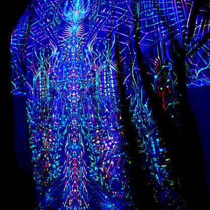 Spaceport T-shirt Blacklight UV active