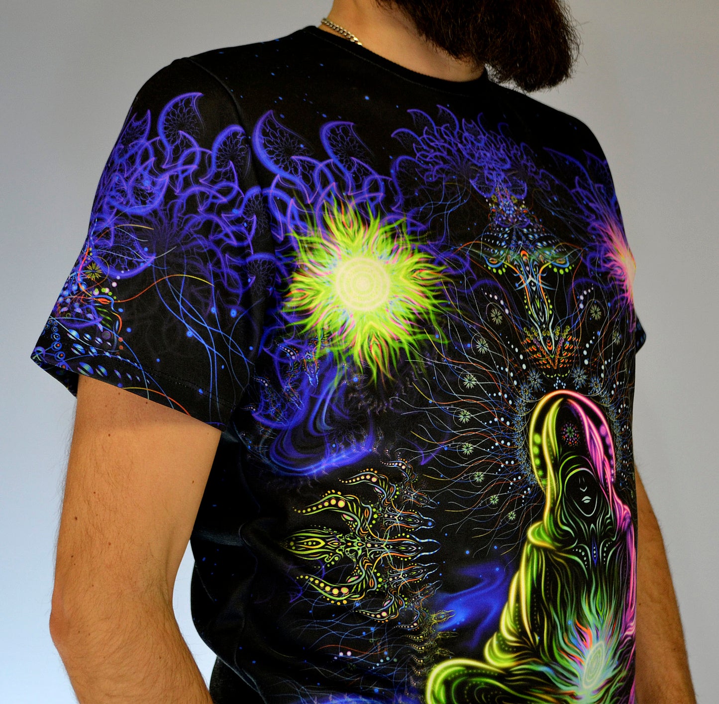 Adept  Blacklight UV active T-shirt - Artrama