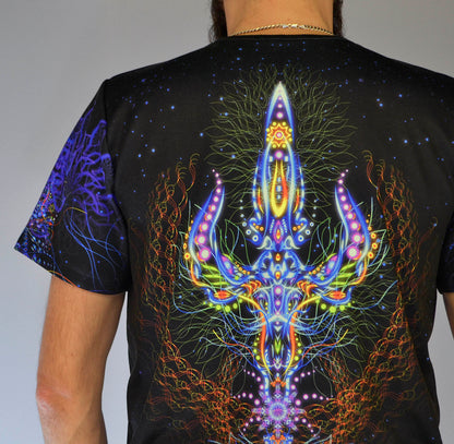 Adept  Blacklight UV active T-shirt - Artrama