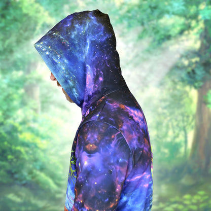 Alice in a psychedelic wonderland Long sleeve UV-active Blacklight - Artrama