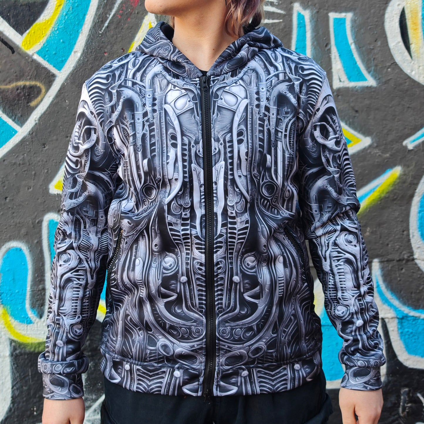 Zip-Up track jacket Alien skin