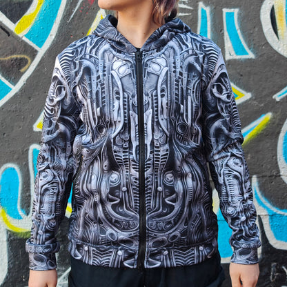 Zip-Up track jacket Alien skin
