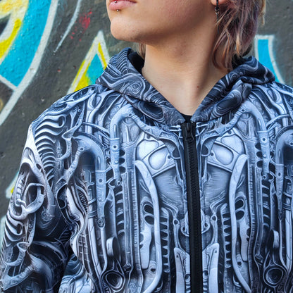 Zip-Up track jacket Alien skin