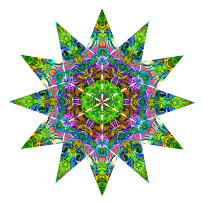 Floral Canopy UV-Active Blacklight - Artrama