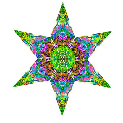 Floral Canopy UV-Active Blacklight - Artrama