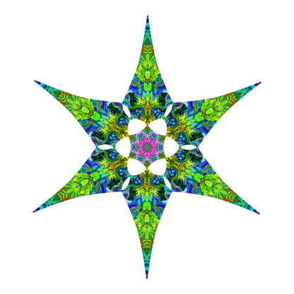 Floral Canopy UV-Active Blacklight - Artrama