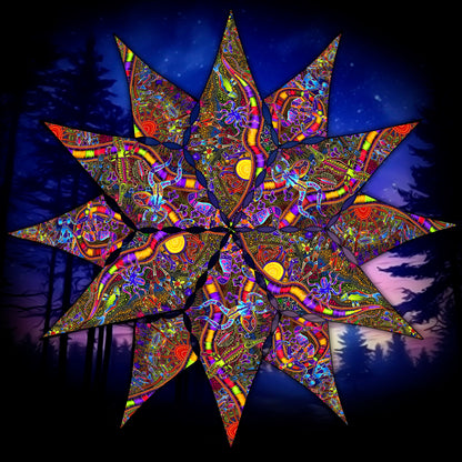 Tribal Australia Canopy UV-Active Blacklight