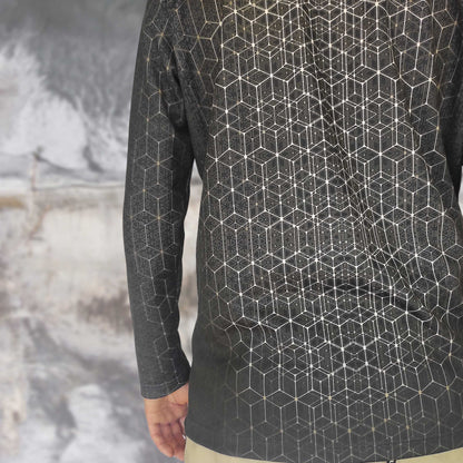Concentration Buddha State Long sleeve UV-active Blacklight - Artrama