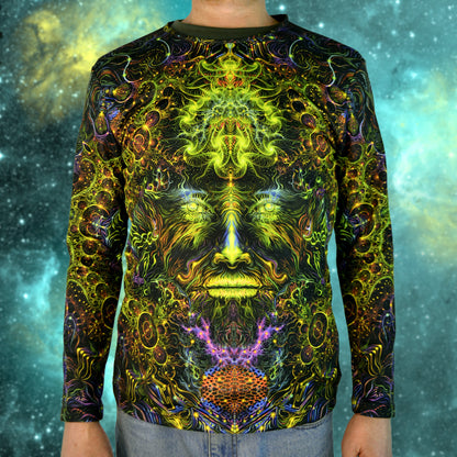 Consciousness of the Universe Long sleeve UV-active Blacklight - Artrama