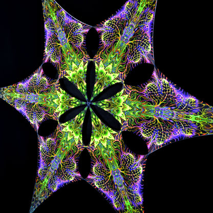 Devil's trumpet Canopy UV Active Blacklight Decor - Artrama