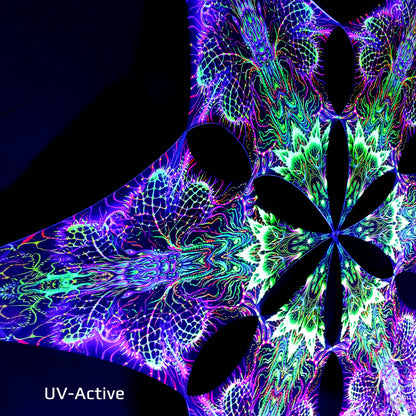 Devil's trumpet Canopy UV Active Blacklight Decor - Artrama