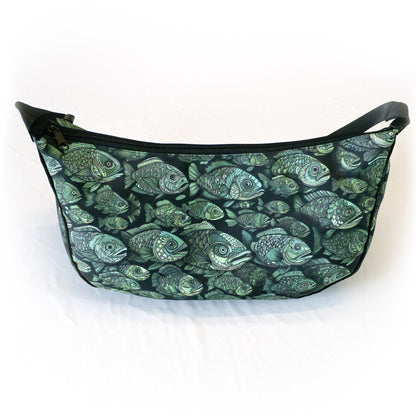UV active bag Green fishes