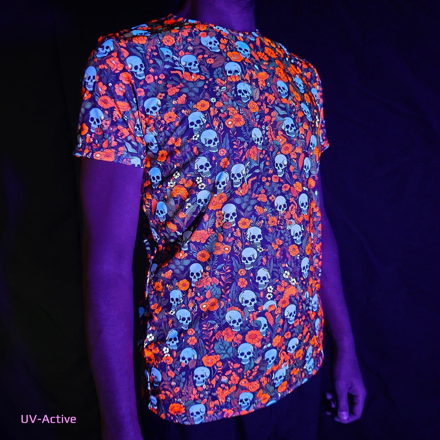 Dreams and Death Blacklight UV active T-shirt
