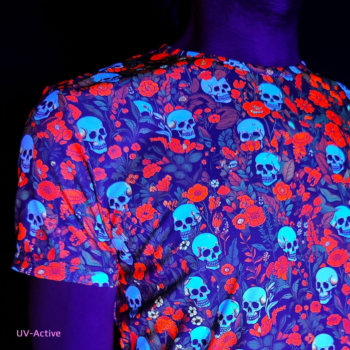Dreams and Death Blacklight UV active T-shirt
