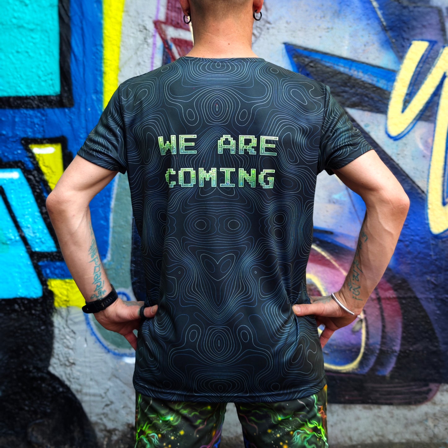 UFO Alien UV Reactive T-shirt