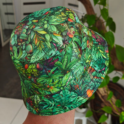 Jungle Panama, Blacklight UV active bucket hat