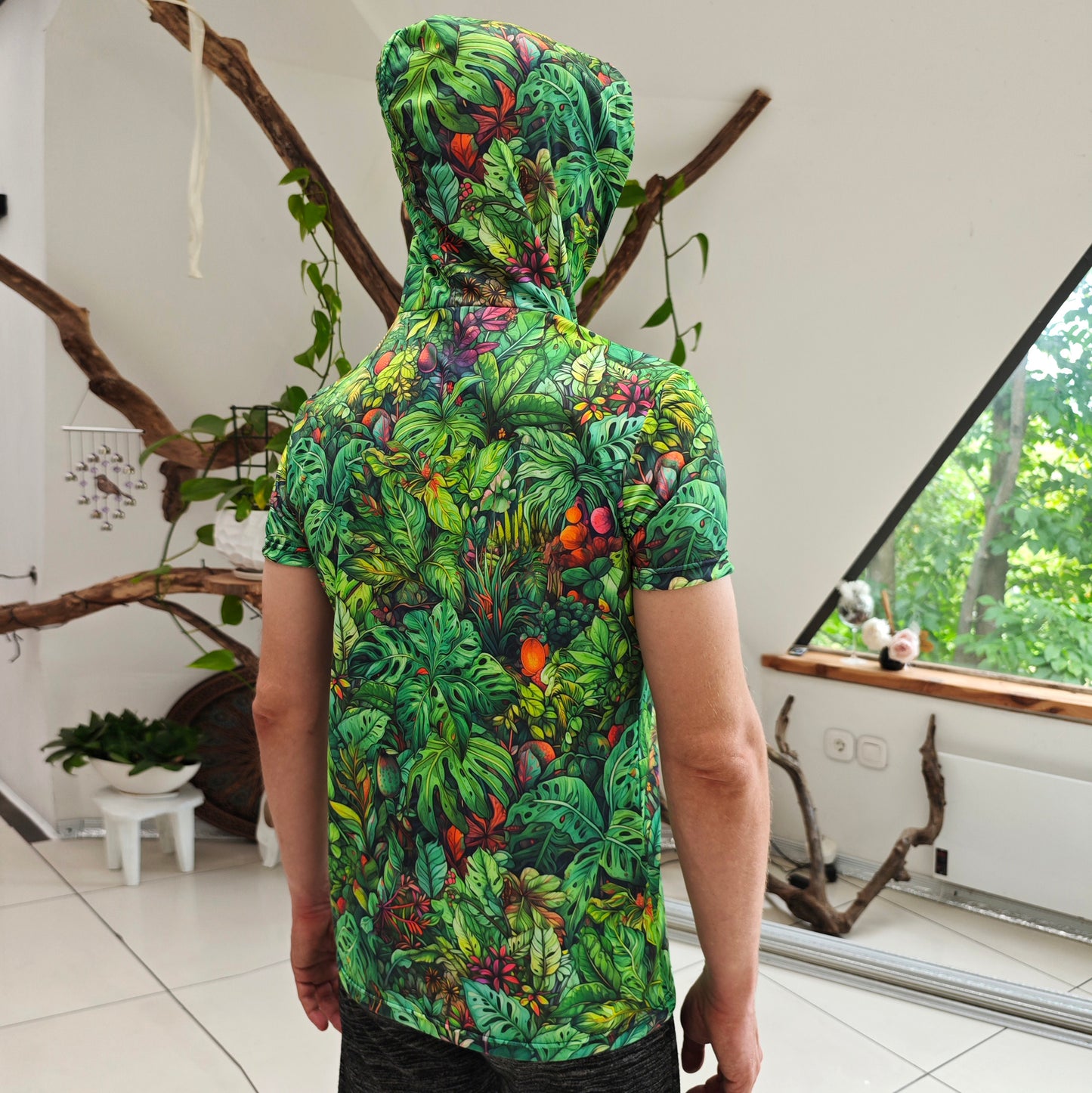 Jungle Blacklight UV active T-shirt
