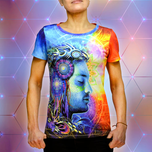 Love Girl Blacklight UV active T-shirt - Artrama