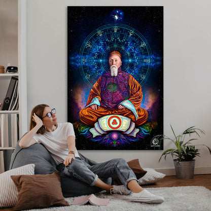 Nicolai Rorich Backdrop UV-Active Blacklight - Artrama